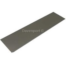 Filling plate L=400 grey