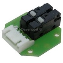 Push button, D1/D2, Printed circuit board DDUS for Arlarm button