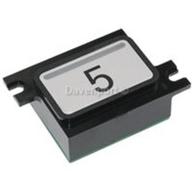 push button with print 5