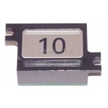 push button with print 10