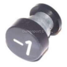 Push button D26, black, -1