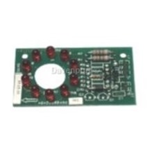 Elevonic 411, cabin button circuit led red
