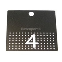 Push plate "4"
