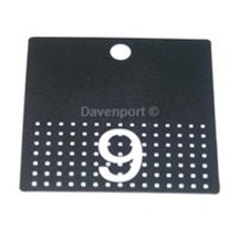 Push plate "9"