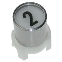 Pusch button, transparent cover, 2