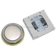 DMG button blank 24V red