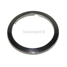 Cover ring for Monospace buttons, silver polished