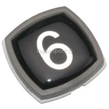 Pressel plate black lens, 6