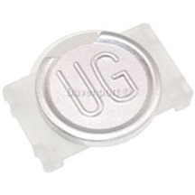 Push button plate Sigma, silver, UG