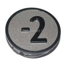 Monospace, push button insert, -2