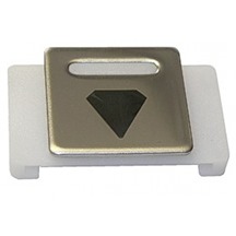 Touch button, version Delta (mirror) square, arrow down