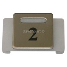 Touch button, version Delta square, 2