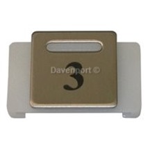 Touch button, version Delta square, 3