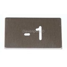 Push plate, symbol -1