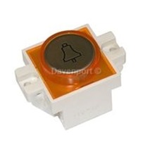 Push button, B5 Alarm, 12V, 2NO