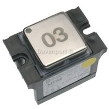 MT28 M, without socket, 30V yellow, cover V2A, lasered, 03