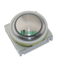 DMG, BUTTON SHERMAN CLASSIC, VANDALPROOF, 1 CONTACT, 24V, RED, V2A