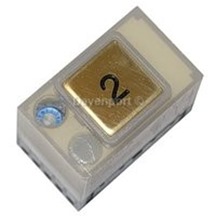 Push button ET28, touchplate brass 2