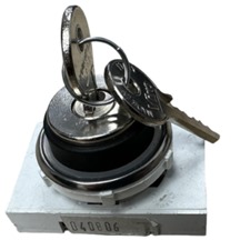 Key switch, 1 position