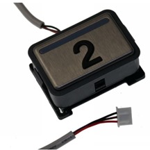Push button DMG BLANK ( blue /white)