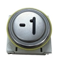 Push button DMG (-1 SYMBOL) ( blue halo )
