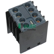 AUXILIARY CONTACT FOR CONTACTOR 2NO+2NC