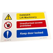 Motor Room Sign