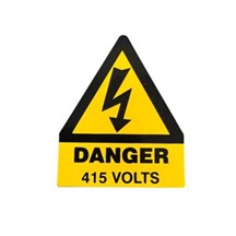 415V Label