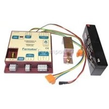 Emergency power supply with battery