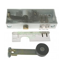 Door lock with lever and contact TF2000