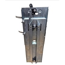 Skate assembly with operator fixation, l= 320 mm, left opening