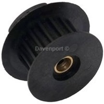 Pinion D22 for halfround axle