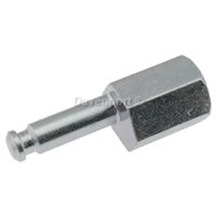 Door guide shoe pin