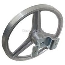 Monitor VF92, door drive pulley with shaft