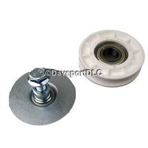 Upper door roller