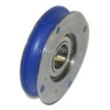 Roller D80/64 blue for sliding door
