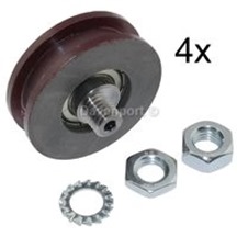 Orly, Roller excentric axle set of 4