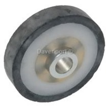 Rear roller for door lock 9940G