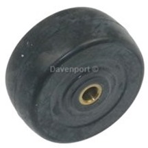 Roller D41/5*18, rubber with bush