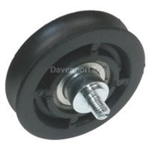 Roller with bolt, D70/60*16.5, round groove 9, M8