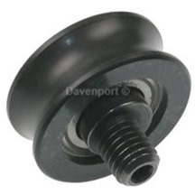 Roller with excentric bolt,