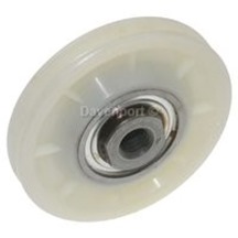 Diverting pulley for door rope D64/58 (threaded shaft)