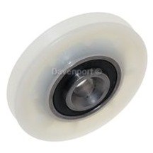 Diverting pulley for door rope D64/58 DIM 64 (non threaded shaft)