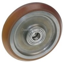 Roller, D155/20x30, vulkollan lining, 2 bearings