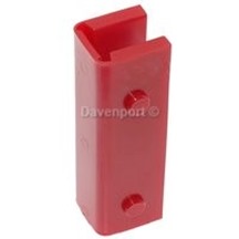 Guide shoe insert, guide 9.5 mm