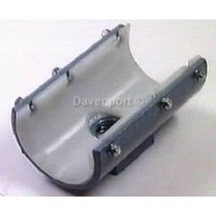 Guide shoe for 60 mm rail halfround