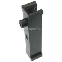 Guide shoe insert, hard, for 16mm rail