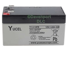 Yuasa 12V Y1.2-12FR Sealed Lead Acid Battery - 1.2Ah