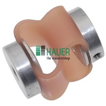 PARGOFLEX, COUPLING SIZE 10, ONE SIDE FOR SHAFT 6MM, ONE SIDE FOR SHAFT 7MM