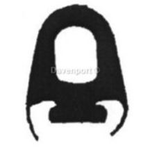 Protection rubber M4F, L=2000